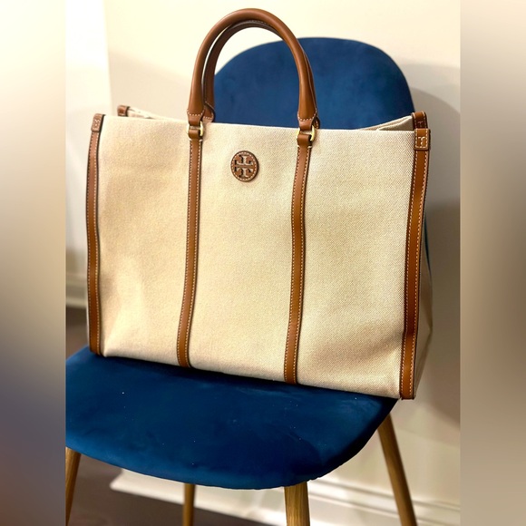 Tory Burch Canvas Material Tote